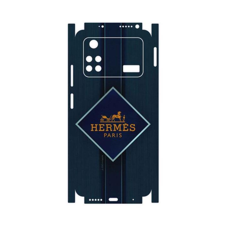 برچسب پوششی ماهوت مدل Hermes-Logo-FullSkin مناسب برای گوشی موبایل شیائومی Poco M4 Pro 4G MAHOOT Hermes-Logo-FullSkin Cover Sticker for Xiaomi Poco M4 Pro 4G